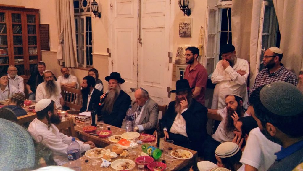 בהתאם לתו הירוק: הילולת האדמו"ר הראשון לארץ ישראל
