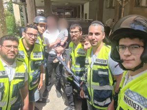 הצלה נוספת של ארגון "ידידים בדרכים" והפעם הצלת חייה של פעוטה בת שנתיים