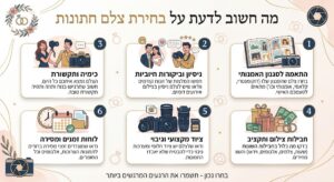 מה חשוב לדעת על בחירת צלם חתונות